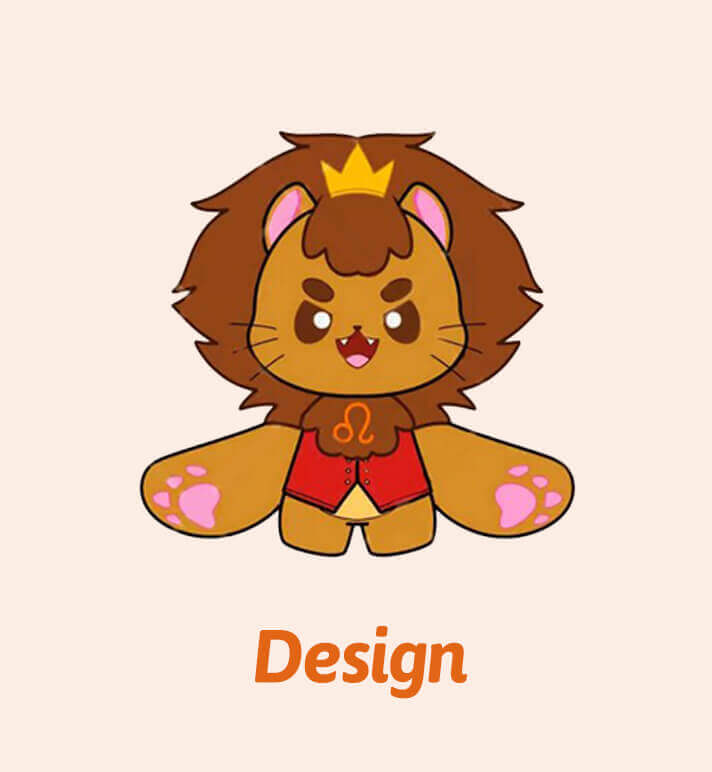 Custom Lion Plushie