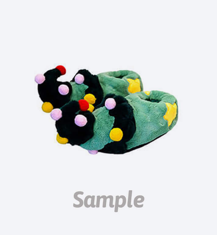 plush slippers