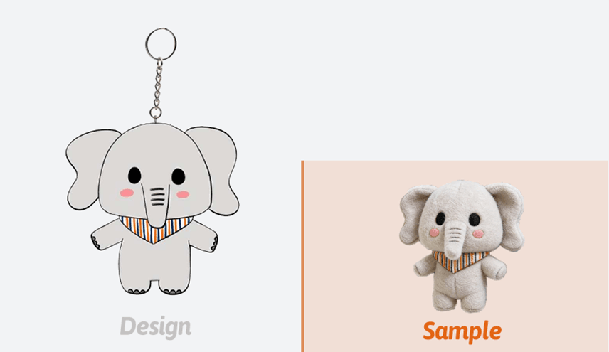 Elepahnt Keychains