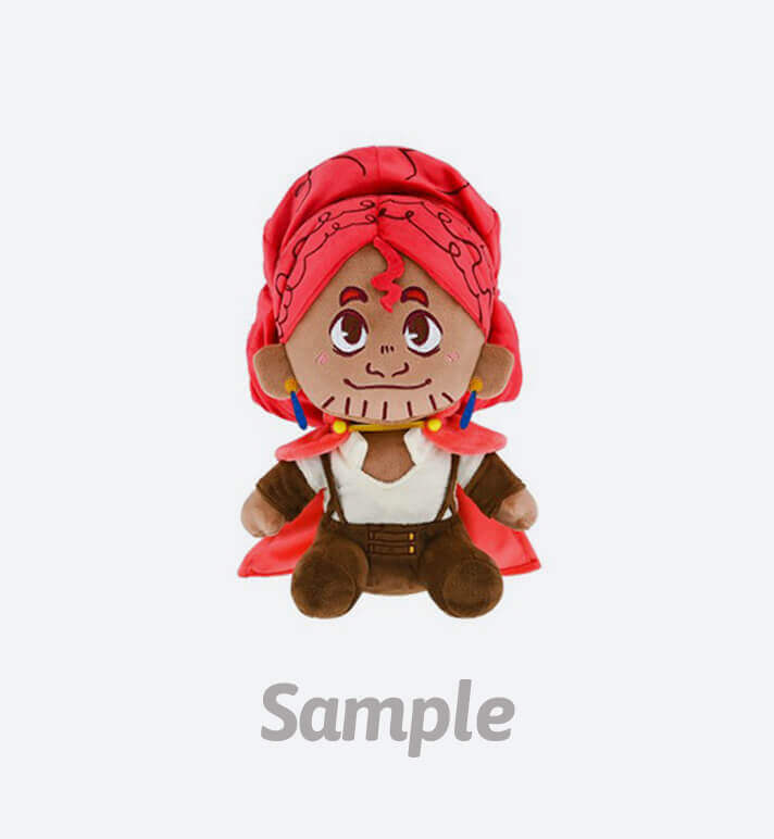 Custom Sitting Plush Doll